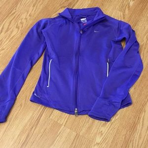 Nike Fit Dry sweater in purple